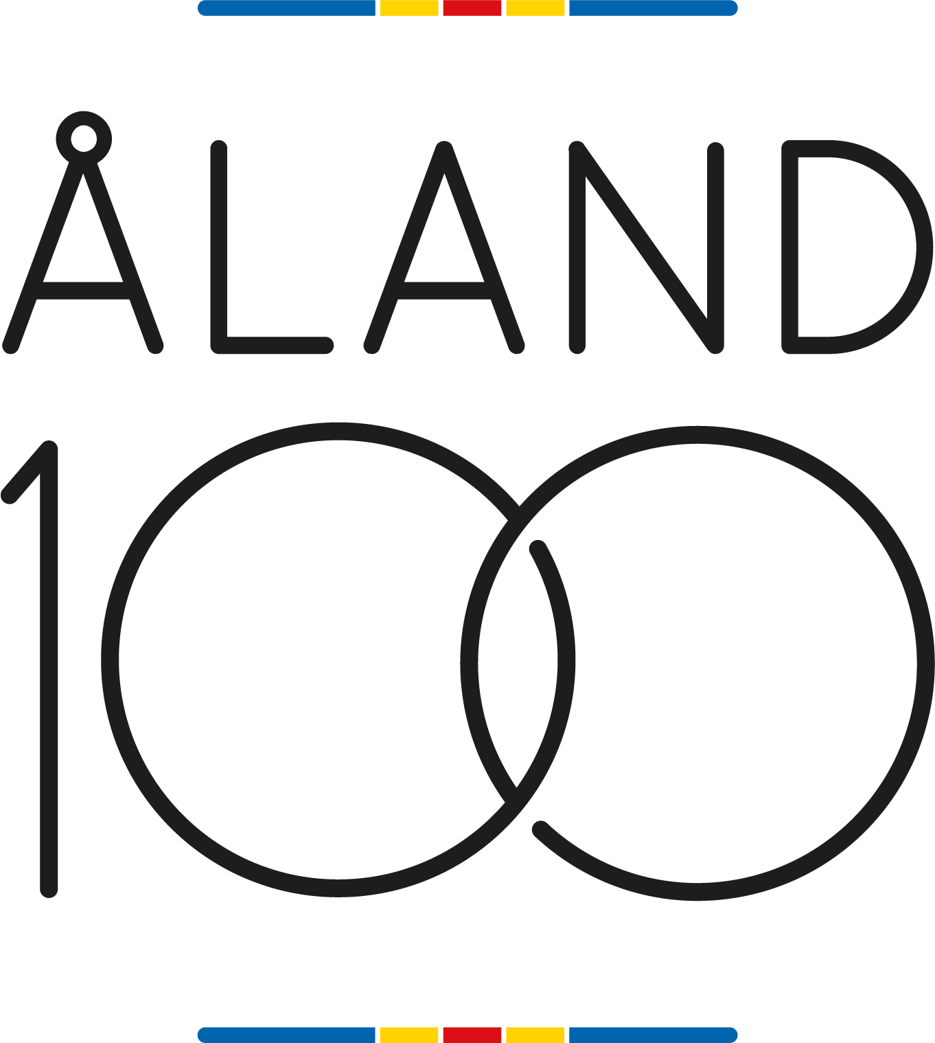Åland 100 logo